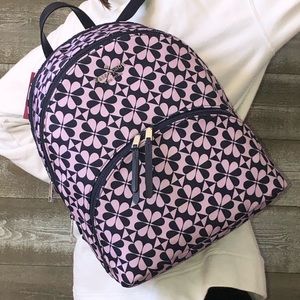 ♠️Kate Spade♠️ large backpack, purple & navy NWT!!